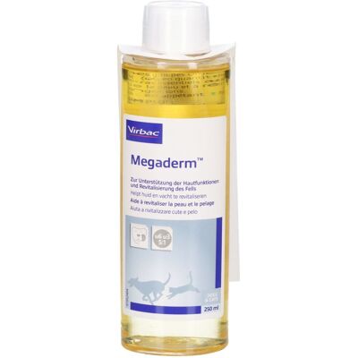 Virbac Megaderm Susp Chien-Chat Suspension(S) Buvable(S) 250 ml - Publicité Virbac Megaderm Susp Chien-Chat Suspension(S) Buvable(S) 250 ml - Publicité