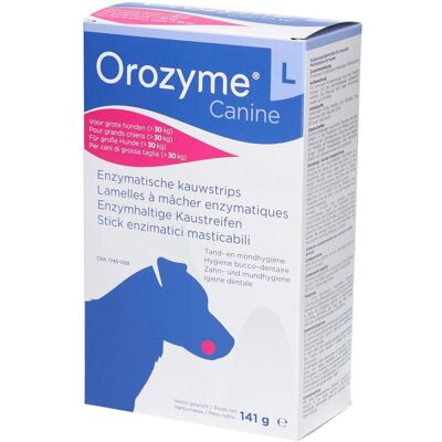 Orozyme Pour Grands Chiens - Biscuits Enzymatiques - Publicité Orozyme Pour Grands Chiens - Biscuits Enzymatiques - Publicité