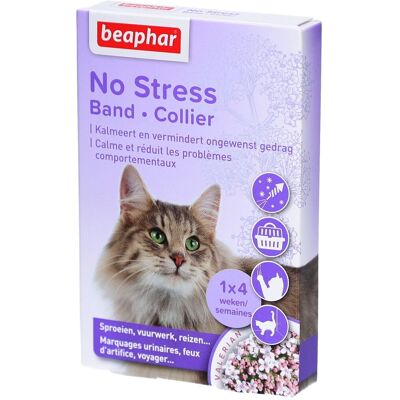 Beaphar® No Stress Collier Chat Collier(S) 1 pc(s) - Publicité Beaphar® No Stress Collier Chat Collier(S) 1 pc(s) - Publicité