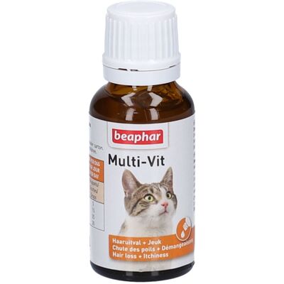 Beaphar® Multi-Vit Chat Goutte(S) 20 ml - Publicité Beaphar® Multi-Vit Chat Goutte(S) 20 ml - Publicité