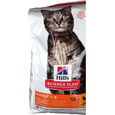 Hills Hill's Science Plan Feline Adult Poulet Pellet(S) 10 kg - Publicité Hills Hill's Science Plan Feline Adult Poulet Pellet(S) 10 kg - Publicité