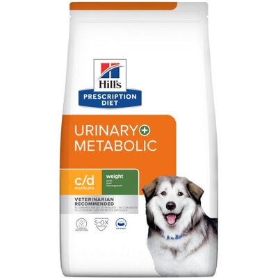 Hills Hill's Prescription Diet C/D Metabolic Canine Aliment 12 kg - Publicité Hills Hill's Prescription Diet C/D Metabolic Canine Aliment 12 kg - Publicité