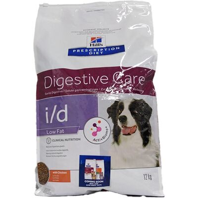 Hills HILL'S Prescription Diet Digestive care I/D nourriture pour chiens faible en graisses Aliment 12 kg - Publicité Hills HILL'S Prescription Diet Digestive care I/D nourriture pour chiens faible en graisses Aliment 12 kg - Publicité