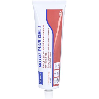 Virbac Nutri-Plus Gel Soutien Énergétique pour Chiens & Chats - Supplément - Publicité Virbac Nutri-Plus Gel Soutien Énergétique pour Chiens & Chats - Supplément - Publicité