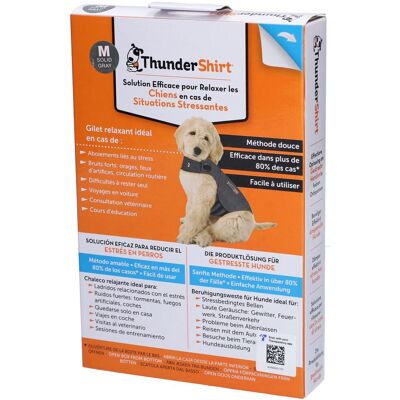 Gilet Anti-Stress ThunderShirt pour Chiens - Calme, Anxiété, Soulagement - Publicité Gilet Anti-Stress ThunderShirt pour Chiens - Calme, Anxiété, Soulagement - Publicité