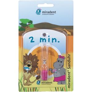 MIRADENT Sablier pour Enfants - Minuteur de Dentiste - Publicité MIRADENT Sablier pour Enfants - Minuteur de Dentiste - Publicité