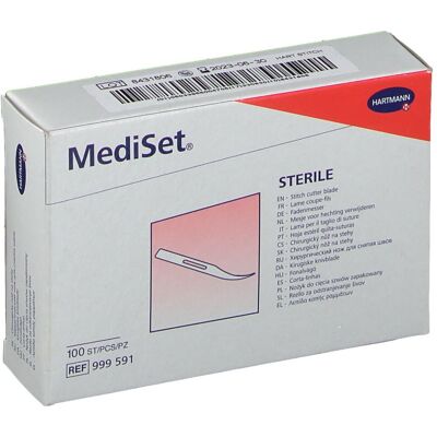 Hartmann MediSet® Lame coupe-fils 6,5 cm, stérile Autre 100 pc(s) - Publicité Hartmann MediSet® Lame coupe-fils 6,5 cm, stérile Autre 100 pc(s) - Publicité