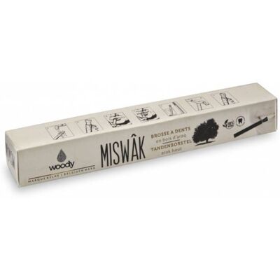 Woody Miswak Brosse à Dents en Bois d’Ararq Brosse(S) À 1 pc(s) - Publicité Woody Miswak Brosse à Dents en Bois d’Ararq Brosse(S) À 1 pc(s) - Publicité