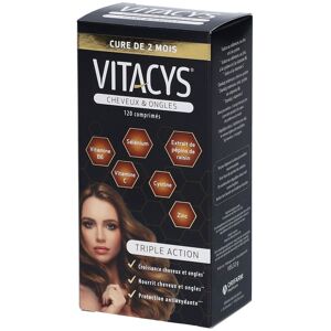 Takeda Vitacys Cheveux & Ongles Comprimé(S) 120 pc(s) - Publicité Takeda Vitacys Cheveux & Ongles Comprimé(S) 120 pc(s) - Publicité