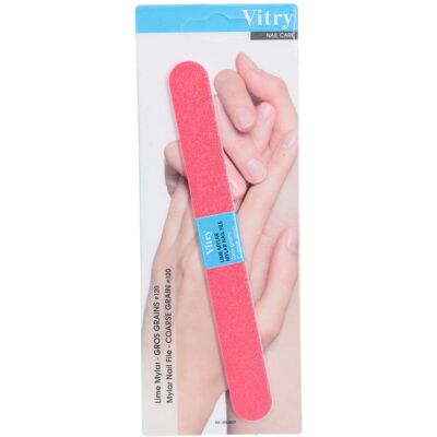 Vitry Mylar Lime à ongles fushia 1 pc(s) - Publicité Vitry Mylar Lime à ongles fushia 1 pc(s) - Publicité