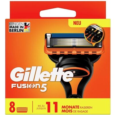 Lames Gillette Fusion5 - Rasoirs & Accessoires - Publicité Lames Gillette Fusion5 - Rasoirs & Accessoires - Publicité