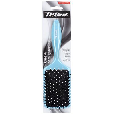 Trisa Brosse à cheveux Basic Paddle Pincette(S) 1 pc(s) - Publicité Trisa Brosse à cheveux Basic Paddle Pincette(S) 1 pc(s) - Publicité