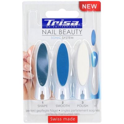 Recharges TRISA pour limes à ongles Ciseaux 3 pc(s) - Publicité Recharges TRISA pour limes à ongles Ciseaux 3 pc(s) - Publicité