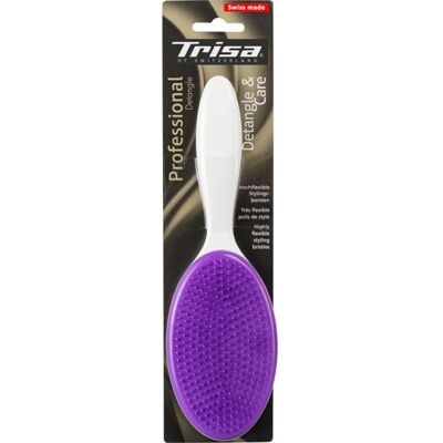 TRISA Detangle Brosse à cheveux large 1 pc(s) - Publicité TRISA Detangle Brosse à cheveux large 1 pc(s) - Publicité