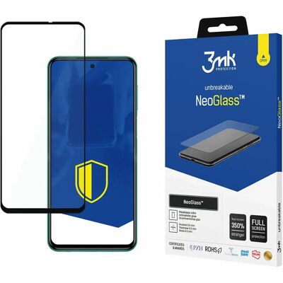Verre de protection 3MK Xiaomi Redmi Note 9 5G - NeoGlass™ Blanc TU - Publicité Verre de protection 3MK Xiaomi Redmi Note 9 5G - NeoGlass™ Blanc TU - Publicité