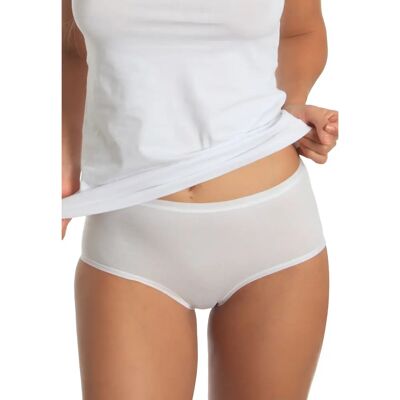 Culotte femme Sassa Maxi Casual Comfort Blanc 50 - Publicité Culotte femme Sassa Maxi Casual Comfort Blanc 50 - Publicité