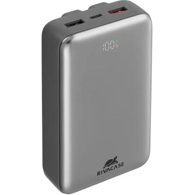 Batterie externe Rivacase Rivapower VA2612 Gris 20000 mAh - Publicité Batterie externe Rivacase Rivapower VA2612 Gris 20000 mAh - Publicité