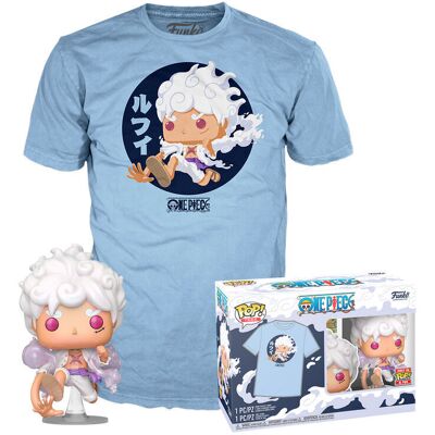 Ensemble t-shirt et figurine Funko One Piece-Luffy Fifth Gear Multicolore XL - Publicité Ensemble t-shirt et figurine Funko One Piece-Luffy Fifth Gear Multicolore XL - Publicité