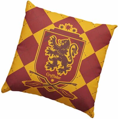 Coussin SD Toys Harry Potter Gryffondor Jaune 45x45 cm - Publicité Coussin SD Toys Harry Potter Gryffondor Jaune 45x45 cm - Publicité
