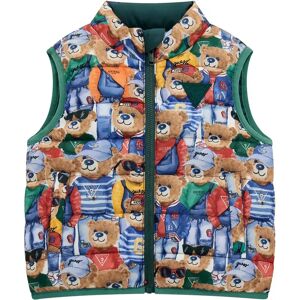 Doudoune réversible sans manches enfant Guess Multicolore 4 ans - Publicité Doudoune réversible sans manches enfant Guess Multicolore 4 ans - Publicité
