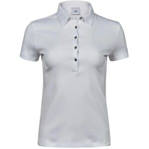 Polo en coton Pima blanc de Tee Jays - Polo - Publicité Polo en coton Pima blanc de Tee Jays - Polo - Publicité