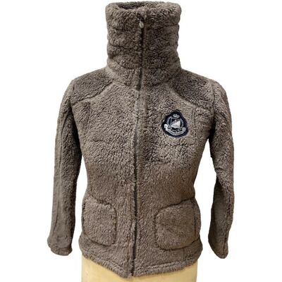 Veste polaire Peak Mountain Gasana Beige - Filles - Publicité Veste polaire Peak Mountain Gasana Beige - Filles - Publicité