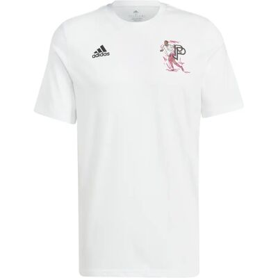 T-shirt graphique blanc Pogba Icon Adidas - Homme - Publicité T-shirt graphique blanc Pogba Icon Adidas - Homme - Publicité