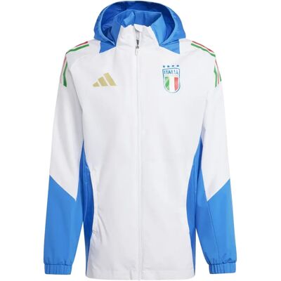 Veste Tout Temps Adidas 2024-2025 Blanche - Veste - Publicité Veste Tout Temps Adidas 2024-2025 Blanche - Veste - Publicité