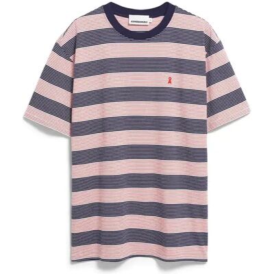 T-shirt Armedangels Maarkos Multi Stripes Violet XL - Publicité T-shirt Armedangels Maarkos Multi Stripes Violet XL - Publicité