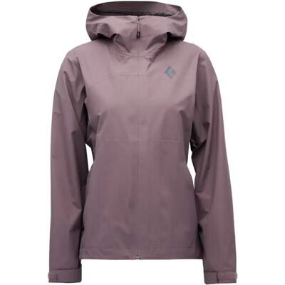 Veste imperméable femme Black Diamond Strataline Violet L - Publicité Veste imperméable femme Black Diamond Strataline Violet L - Publicité