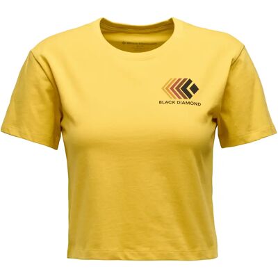 T-shirt femme Black Diamond Faded Jaune L - Publicité T-shirt femme Black Diamond Faded Jaune L - Publicité