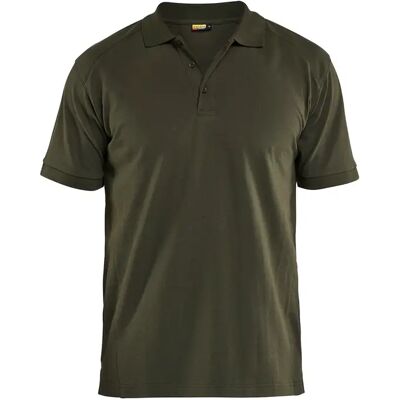 Polo Blaklader Piqué Bicolore Vert 3XL - Publicité Polo Blaklader Piqué Bicolore Vert 3XL - Publicité
