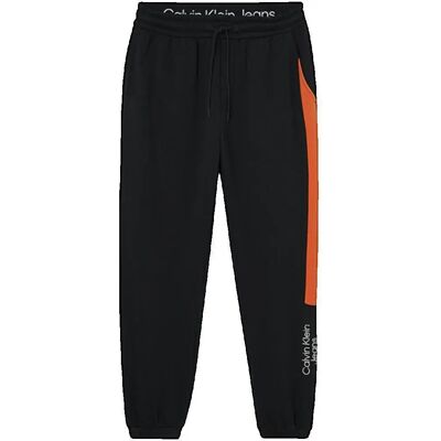Pantalon de jogging Calvin Klein Stacked Colorblock Noir XL - Publicité Pantalon de jogging Calvin Klein Stacked Colorblock Noir XL - Publicité