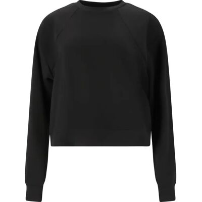 Sweatshirt ENDURANCE Jade - Femme, Taille 46, Noir, Tissu Doux - Publicité Sweatshirt ENDURANCE Jade - Femme, Taille 46, Noir, Tissu Doux - Publicité