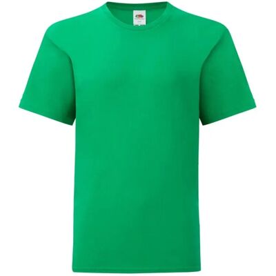 T-shirt enfant Fruit of the Loom Iconic 150 T Vert 5/6 ans - Publicité T-shirt enfant Fruit of the Loom Iconic 150 T Vert 5/6 ans - Publicité