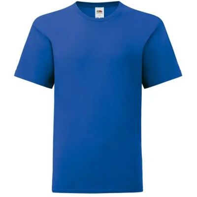 T-shirt enfant Fruit of the Loom Iconic 150 T Bleu 7/8 ans - Publicité T-shirt enfant Fruit of the Loom Iconic 150 T Bleu 7/8 ans - Publicité