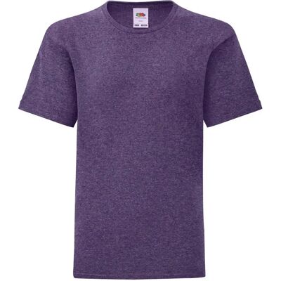 T-shirt enfant Fruit of the Loom Iconic 150 Violet 7/8 ans - Publicité T-shirt enfant Fruit of the Loom Iconic 150 Violet 7/8 ans - Publicité