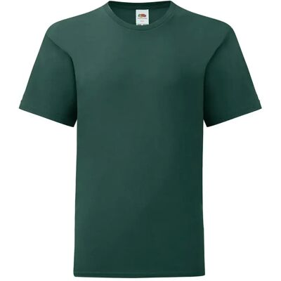 T-shirt enfant Fruit of the Loom Iconic 150 Vert 5/6 ans - Publicité T-shirt enfant Fruit of the Loom Iconic 150 Vert 5/6 ans - Publicité