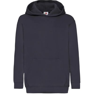 Sweatshirt à capuche enfant Fruit of the Loom Classic Bleu 5/6 ans - Publicité Sweatshirt à capuche enfant Fruit of the Loom Classic Bleu 5/6 ans - Publicité