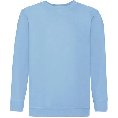 Sweatshirt enfant Fruit of the Loom Classic Bleu 3/4 ans - Publicité Sweatshirt enfant Fruit of the Loom Classic Bleu 3/4 ans - Publicité
