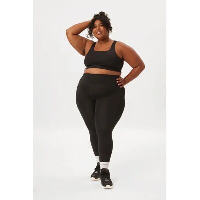 Girlfriend Collective Soutien-gorge Tommy - Noir - Sportif et Support - Publicité Girlfriend Collective Soutien-gorge Tommy - Noir - Sportif et Support - Publicité