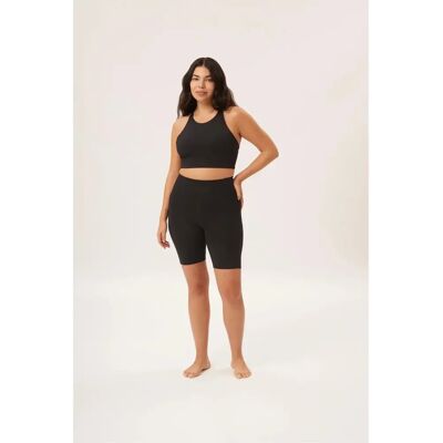 Girlfriend Collective Short de cyclisme à taille haute en noir - Shorts de vélo - Publicité Girlfriend Collective Short de cyclisme à taille haute en noir - Shorts de vélo - Publicité