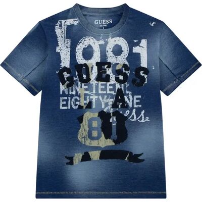 T-shirt jersey enfant Guess Violet 10 ans - Publicité T-shirt jersey enfant Guess Violet 10 ans - Publicité