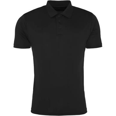 Polo Just Cool Noir M - Publicité Polo Just Cool Noir M - Publicité