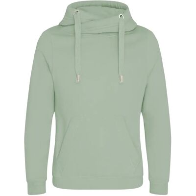 Sweatshirt à capuche Just Hoods Vert S - Publicité Sweatshirt à capuche Just Hoods Vert S - Publicité