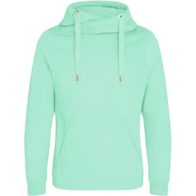Sweatshirt à capuche Just Hoods Bleu L - Publicité Sweatshirt à capuche Just Hoods Bleu L - Publicité