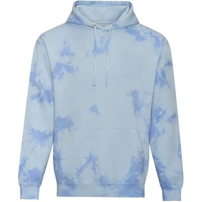 Just Hoods JH022 Sweat à capuche Tie-Dye Bleu - Sweats - Publicité Just Hoods JH022 Sweat à capuche Tie-Dye Bleu - Sweats - Publicité