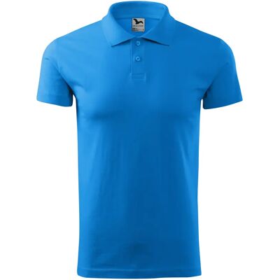 Polo Malfini Single J. 202 Bleu 2XL - Publicité Polo Malfini Single J. 202 Bleu 2XL - Publicité