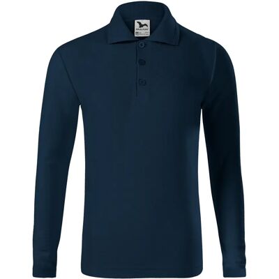 Polo manches longues en maille piquée enfant Malfini 241 Bleu 12 ans - Publicité Polo manches longues en maille piquée enfant Malfini 241 Bleu 12 ans - Publicité