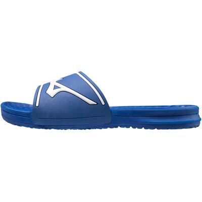Claquettes Mizuno Relax Slide 2 Bleu XL - Publicité Claquettes Mizuno Relax Slide 2 Bleu XL - Publicité